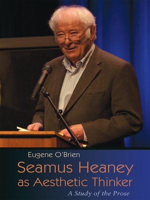 cover image of Seamus Heaney as Aesthetic Thinker